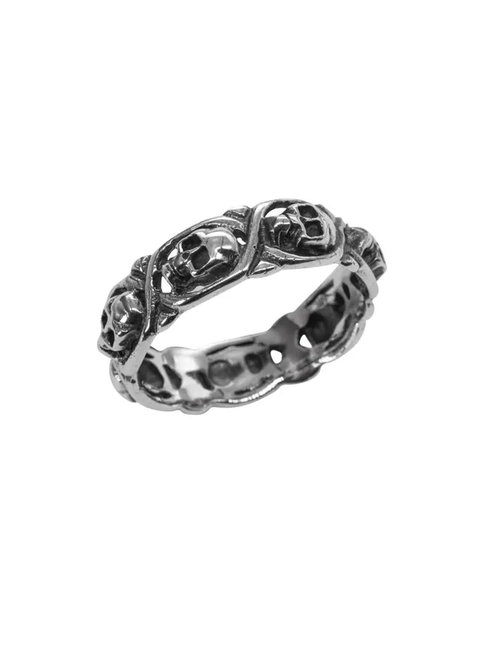 HonourSkintwocom Multi Skulls Ring Male Sex Toys