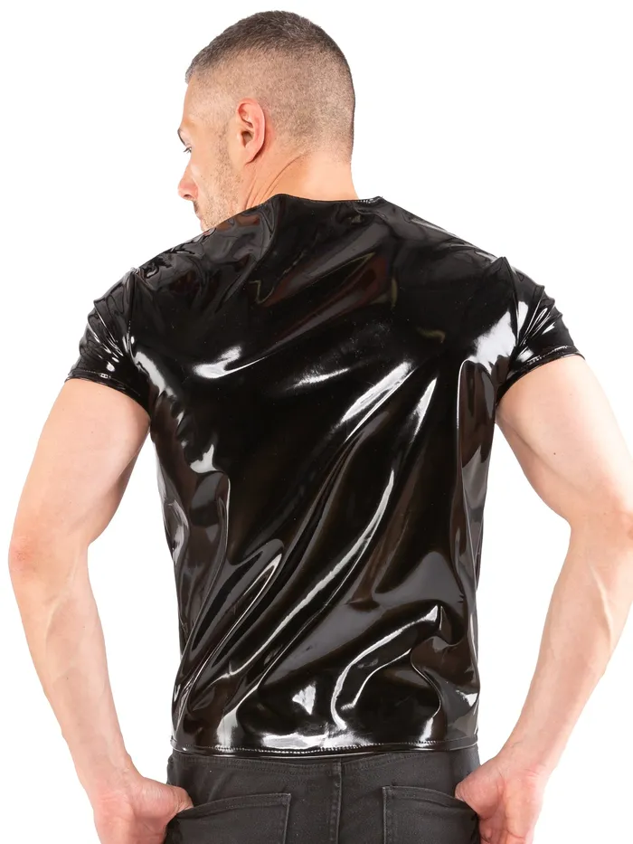 HonourSkintwocom Secret Sale PVC Round Neck T Shirt Male Sex Toys HonourSkintwocom Secret Sale PVC Round Neck T Shirt Male Sex Toys