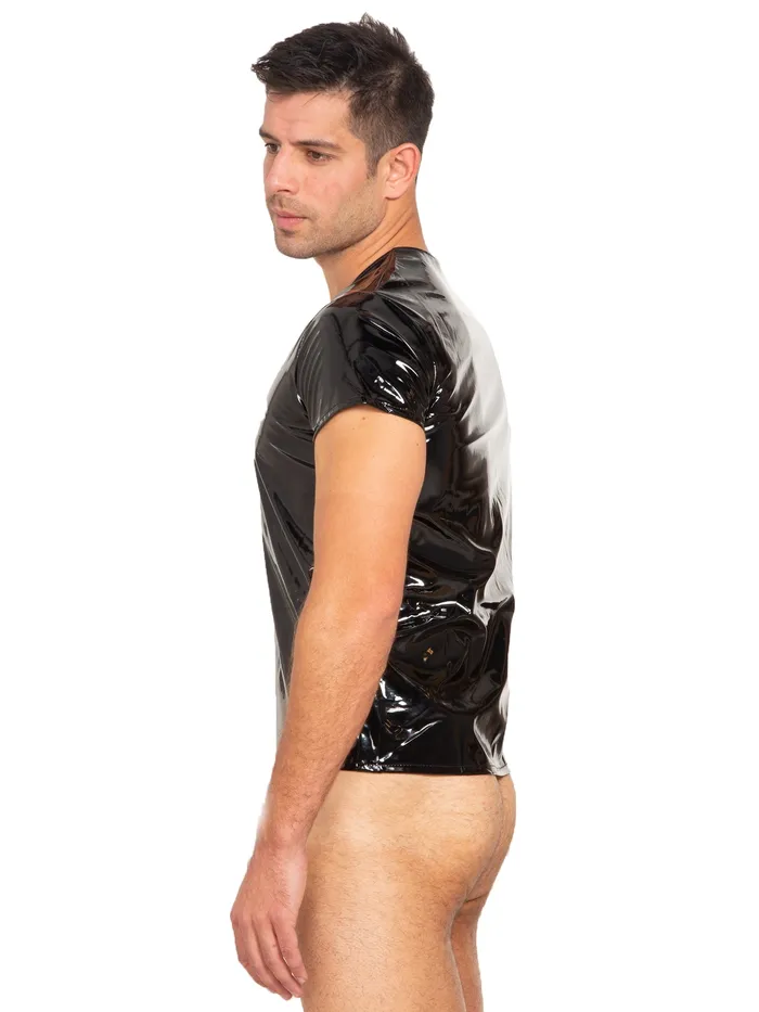 HonourSkintwocom Secret Sale PVC Round Neck T Shirt Male Sex Toys HonourSkintwocom Secret Sale PVC Round Neck T Shirt Male Sex Toys
