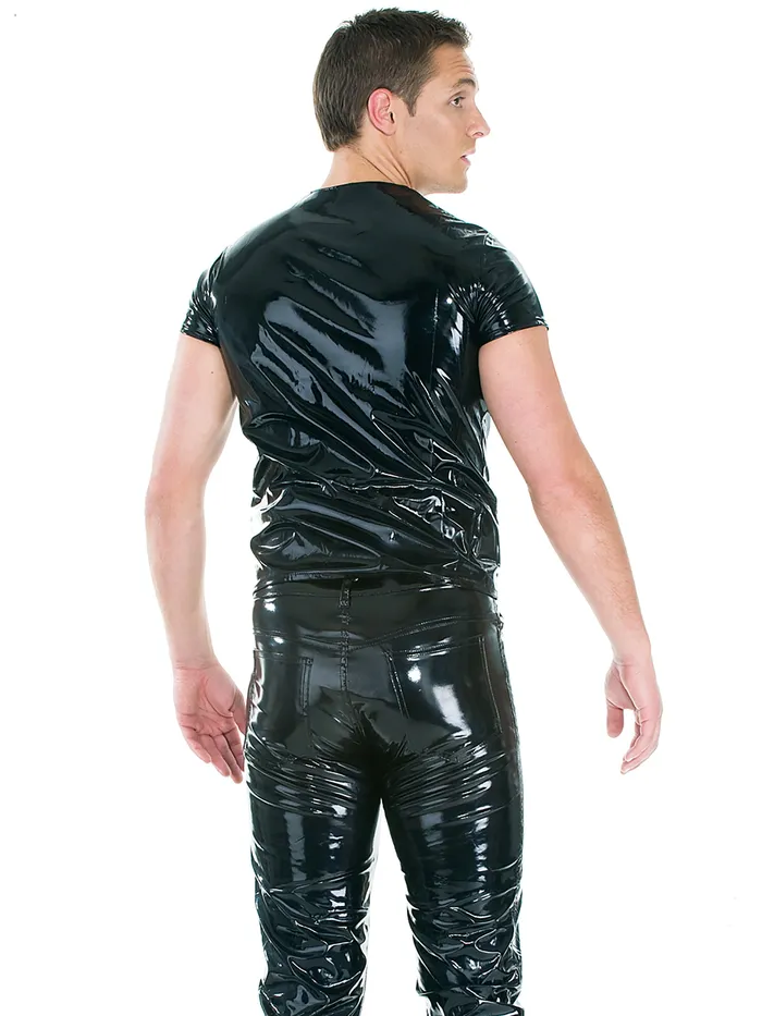 HonourSkintwocom Secret Sale PVC Round Neck T Shirt Male Sex Toys HonourSkintwocom Secret Sale PVC Round Neck T Shirt Male Sex Toys