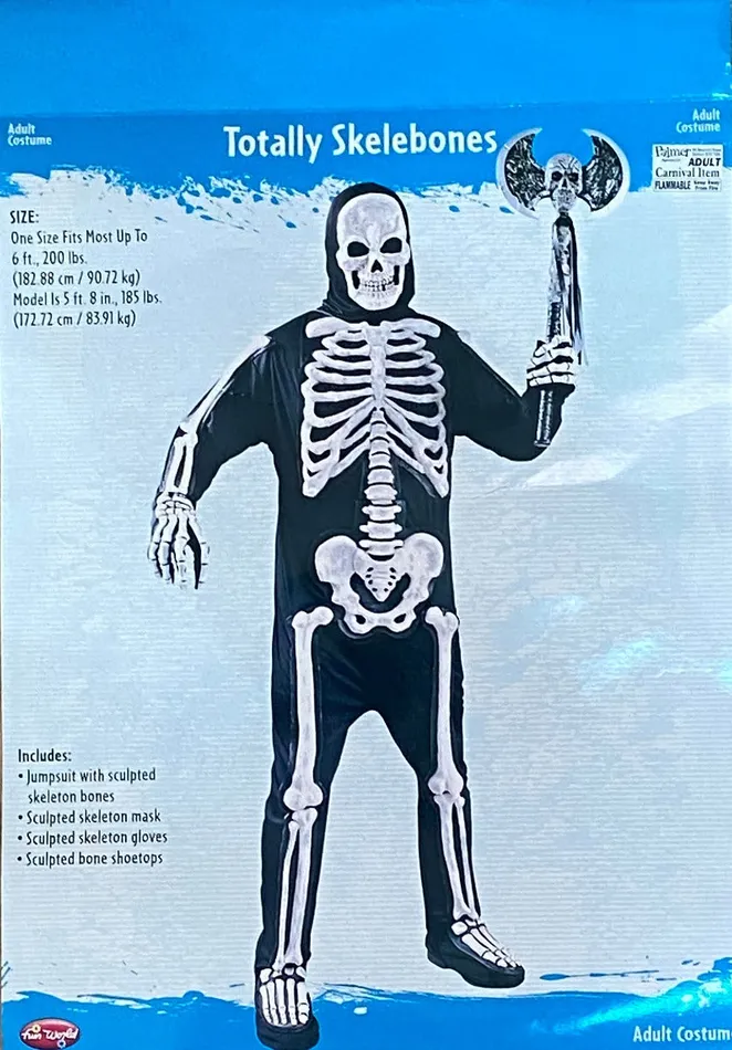 HonourSkintwocom Size One Size Totally Skelebones Costume One Size Teddies And Bodies HonourSkintwocom Size One Size Totally Skelebones Costume One Size Teddies And Bodies