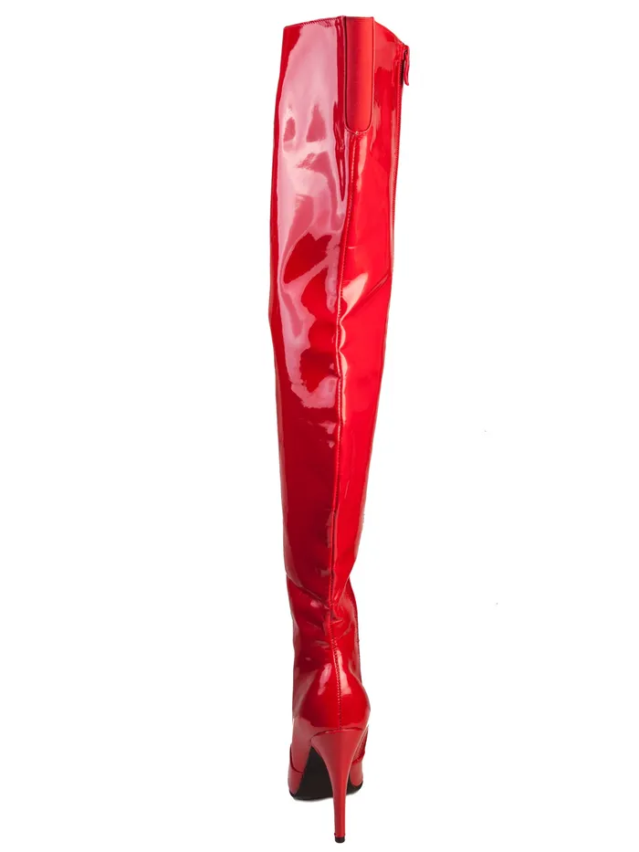 HonourSkintwocom Vibrators Red Suzie Thigh High Boots HonourSkintwocom Vibrators Red Suzie Thigh High Boots