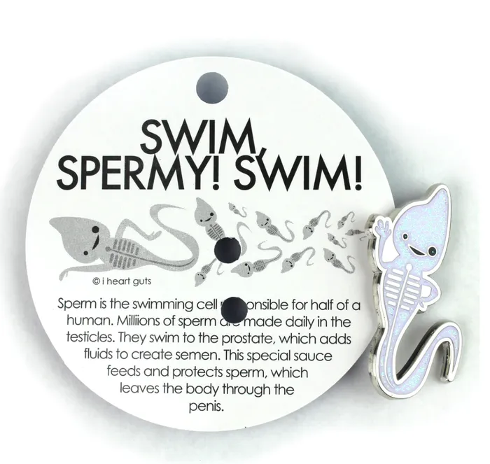 I Heart Guts Anal I Heart Guts Sperm Pin