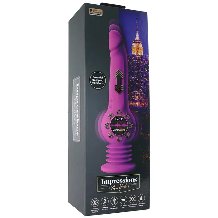 Impressions New York Gyroquake Vibe Blush Vibrators