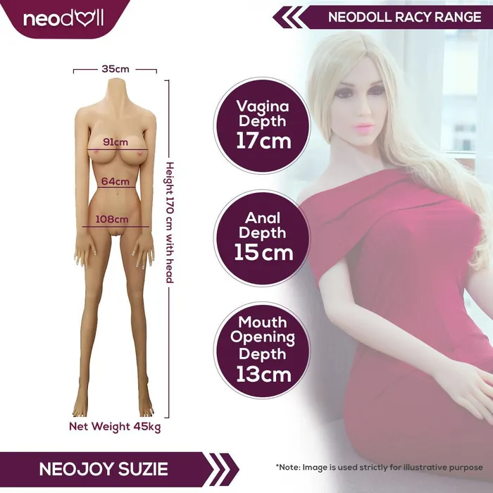 Irontech Doll Male Sex Toys Neodoll Racy Suzie Realistic Sex Doll 170cm Natural