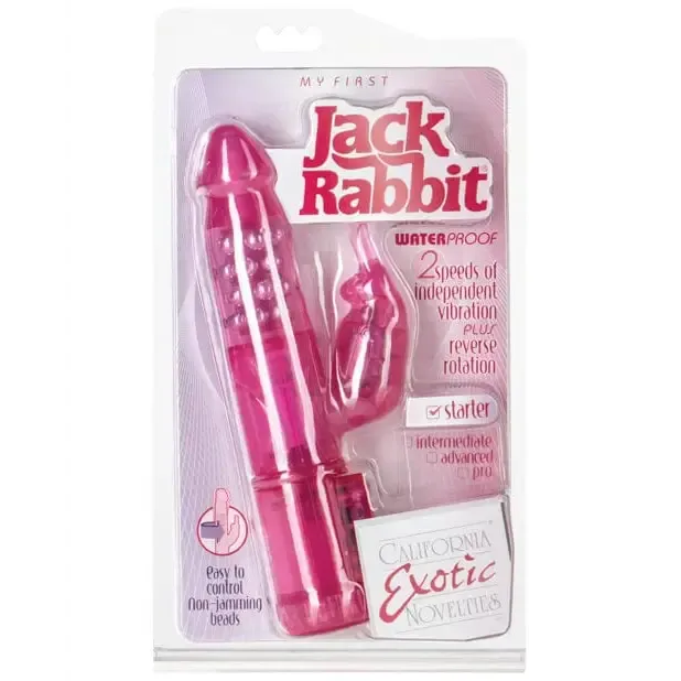 Jack Rabbits My First Waterproof CalExotics Female Sex Toys Jack Rabbits My First Waterproof CalExotics Female Sex Toys