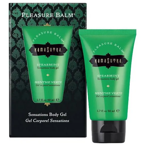 Kama Sutra Pleasure Balm Body Gel Spearmint Kama Sutra Female Sex Toys
