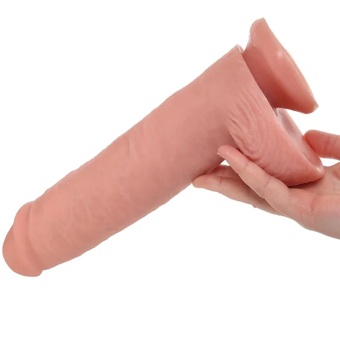 King Cock 11 Inch Cock with Balls in Flesh Pipedream Dildos