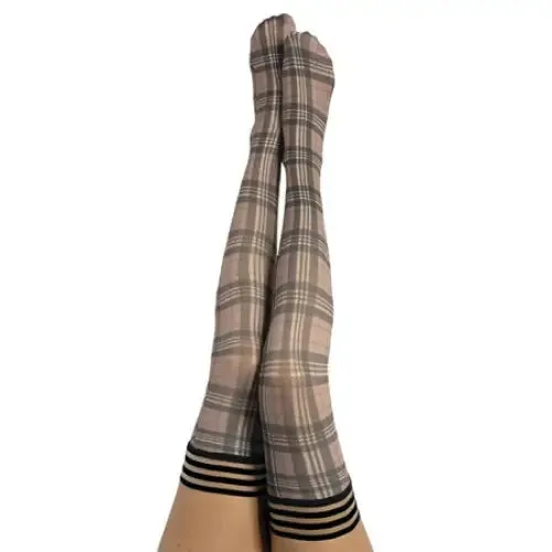 Kixies Male Sex Toys Kixies Lori TanGrey Plaid Size A