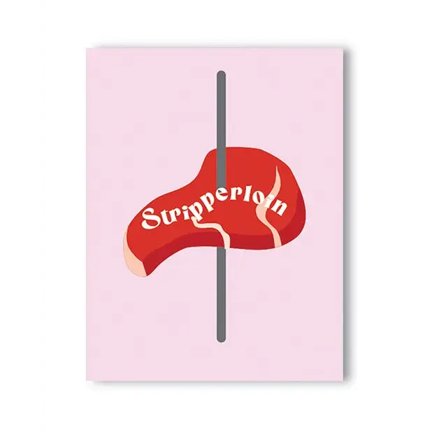 KushKards Stripplerloin Naughty Greeting Card Vibrators