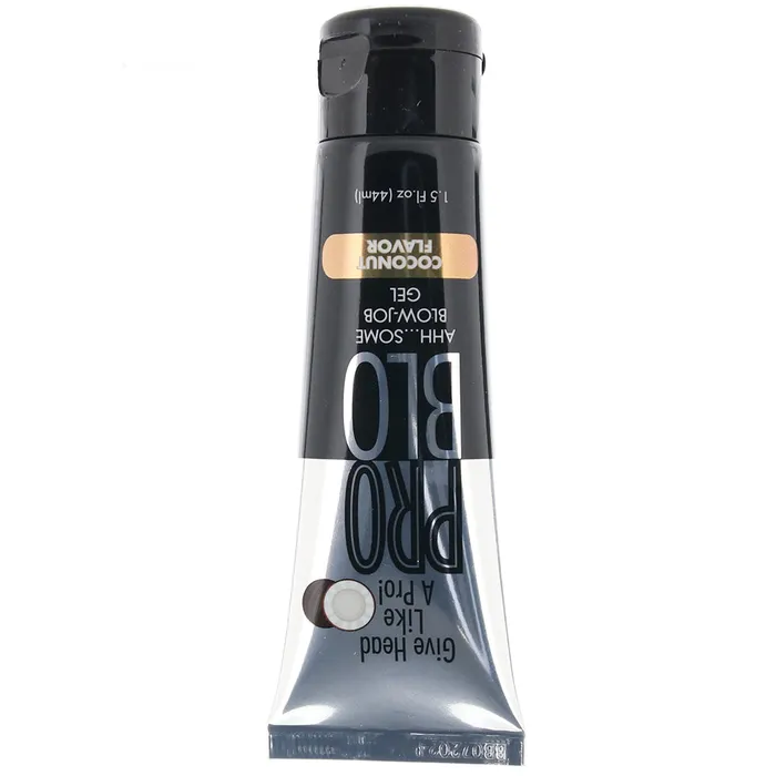 Little Genie Enhancers Pro Blo Flavored Oral Gel in Coconut Little Genie Enhancers Pro Blo Flavored Oral Gel in Coconut