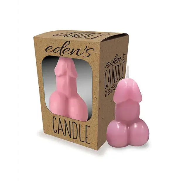 Little Genie Male Sex Toys Edens Penis Candle Rose