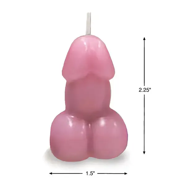 Little Genie Male Sex Toys Edens Penis Candle Rose Little Genie Male Sex Toys Edens Penis Candle Rose