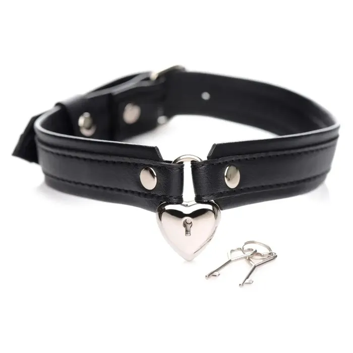 Locking Heart Collar STRICT Anal