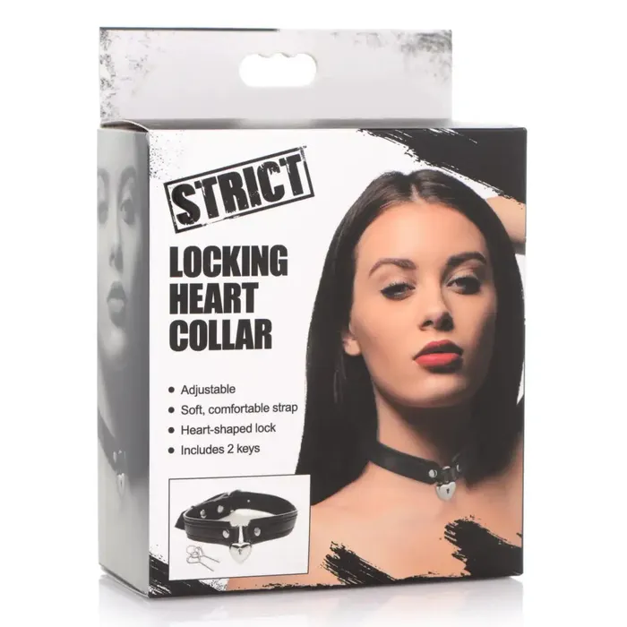 Locking Heart Collar STRICT Anal