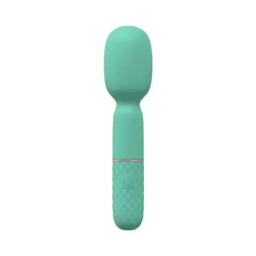 LoveLine Bella 10 Speed Vibrating MiniWand Silicone Rechargeable Waterproof Green SHOTS AMERICA Female Sex Toys LoveLine Bella 10 Speed Vibrating MiniWand Silicone Rechargeable Waterproof Green SHOTS AMERICA Female Sex Toys