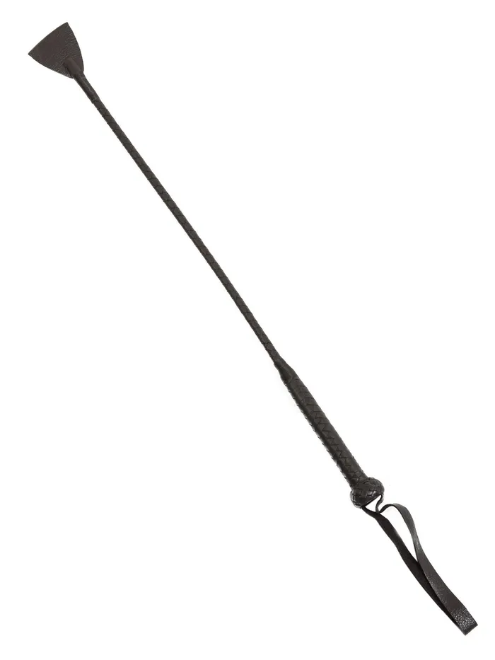 Luxury Black Leather Riding Crop HonourSkintwocom Restraints Luxury Black Leather Riding Crop HonourSkintwocom Restraints