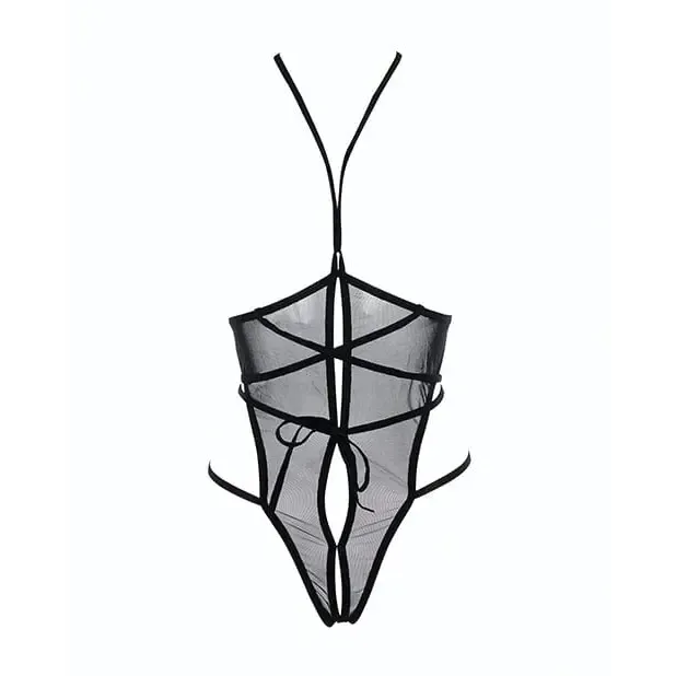 Male Sex Toys Allure Lingerie Allure Nicola Open Cup Mesh Teddy