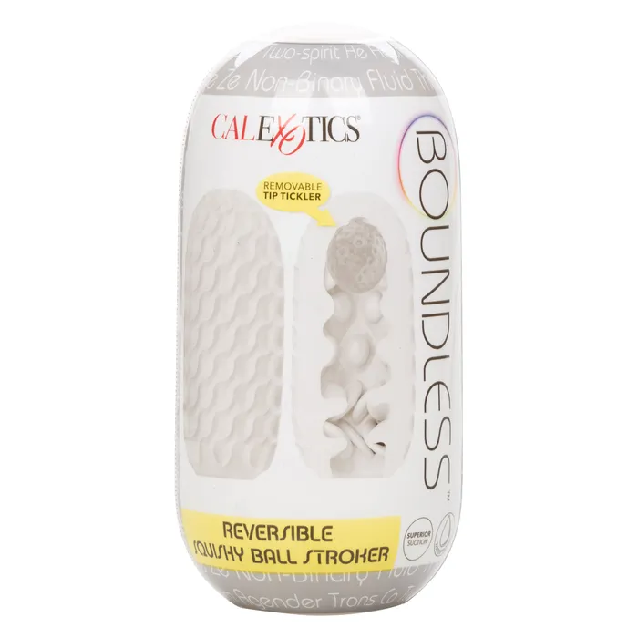 Male Sex Toys CaleXOtics Boundless Reversible Squishy Ball Stroker CalExotics