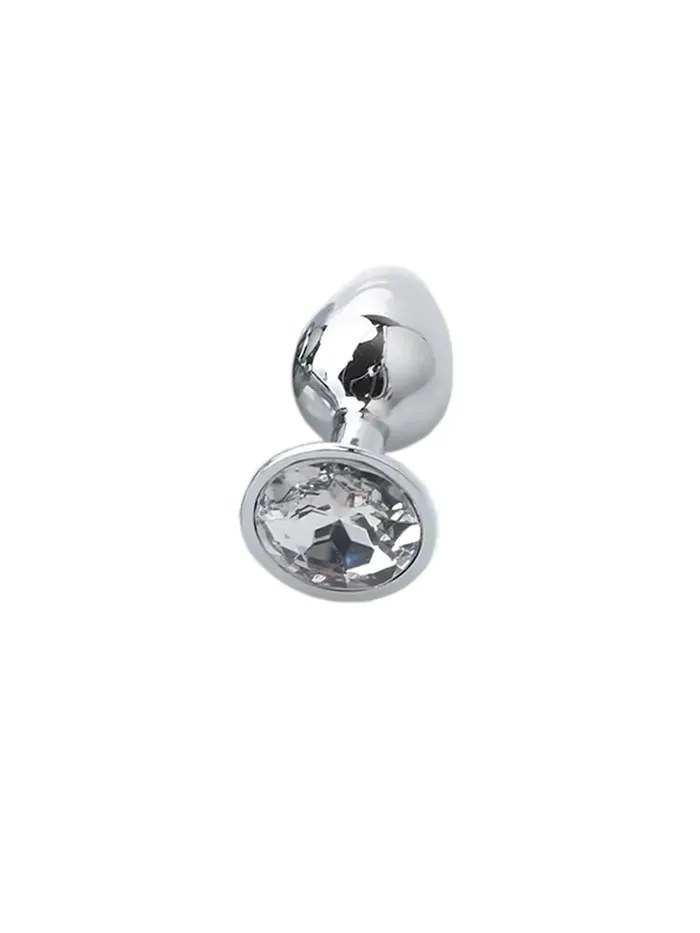 Male Sex Toys Crystal Steel Plug Small Come As You Are