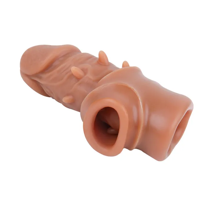 Male Sex Toys Dear Rabbits M2 Barb 2 Extra Inches Penis Extender with Ball Loop