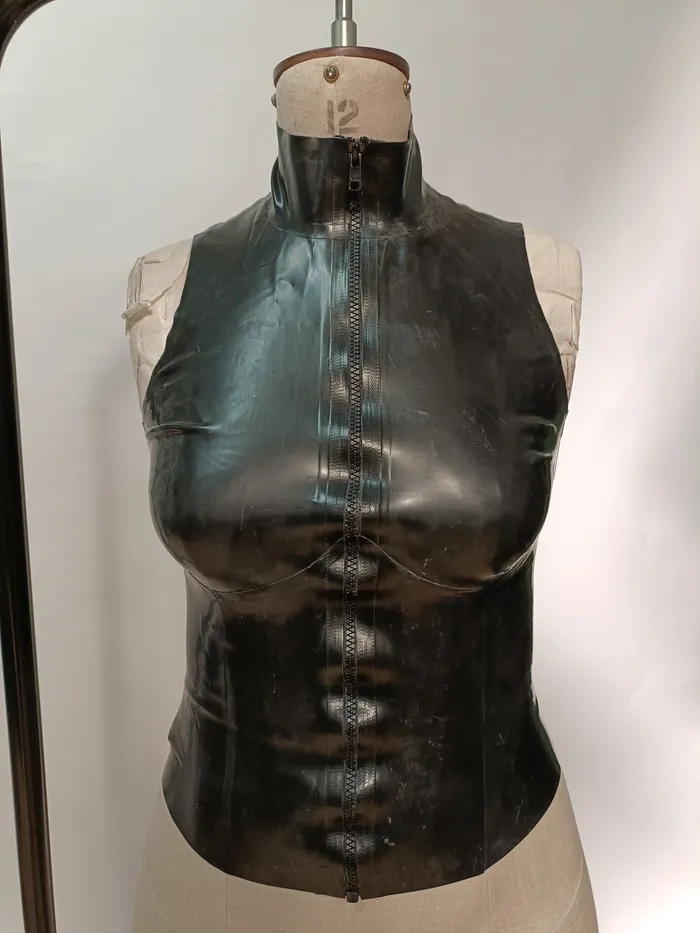 Male Sex Toys HonourSkintwocom Clearance Zip Latex Top Size M