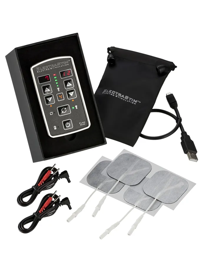 Male Sex Toys HonourSkintwocom Electrastim Flick Duo Stimulator Pack