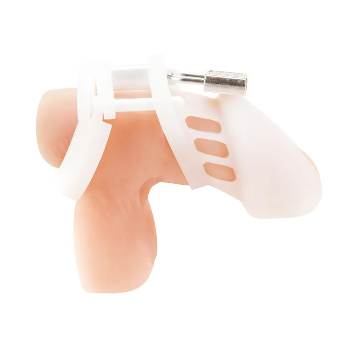 Male Sex Toys Other Brands Blue Line Silicone Chastity Cage