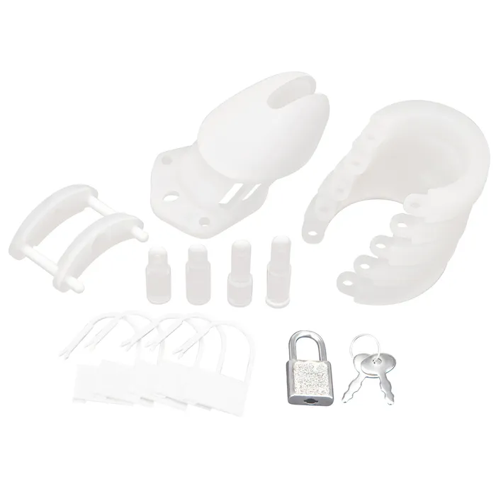 Male Sex Toys Other Brands Blue Line Silicone Chastity Cage