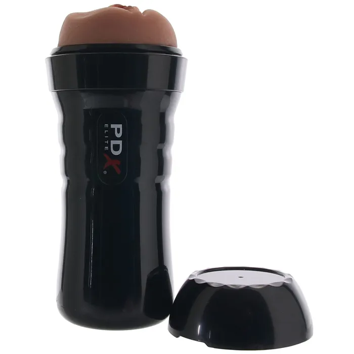 Male Sex Toys PDX Wet Pussies Super Juicy Snatch Stroker in Brown Pipedream