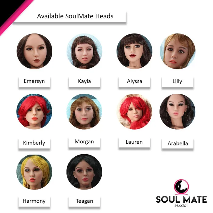 Male Sex Toys SoulMate Dolls Teagan Head With Sex Doll Torso Light Brown SoulMate Dolls