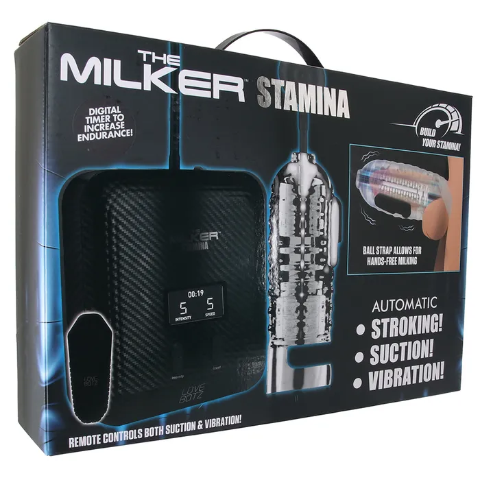Male Sex Toys XR Brands The Milker Stamina MAX Auto Stroker