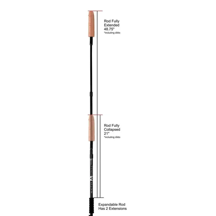 Master Series Dildos Dick Stick Expandable Dildo Rod Master Series Dildos Dick Stick Expandable Dildo Rod