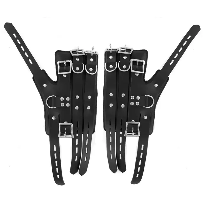 Master Series Heavy Duty Suspension Cuff Kit With Steel Bar Male Sex Toys Master Series Heavy Duty Suspension Cuff Kit With Steel Bar Male Sex Toys