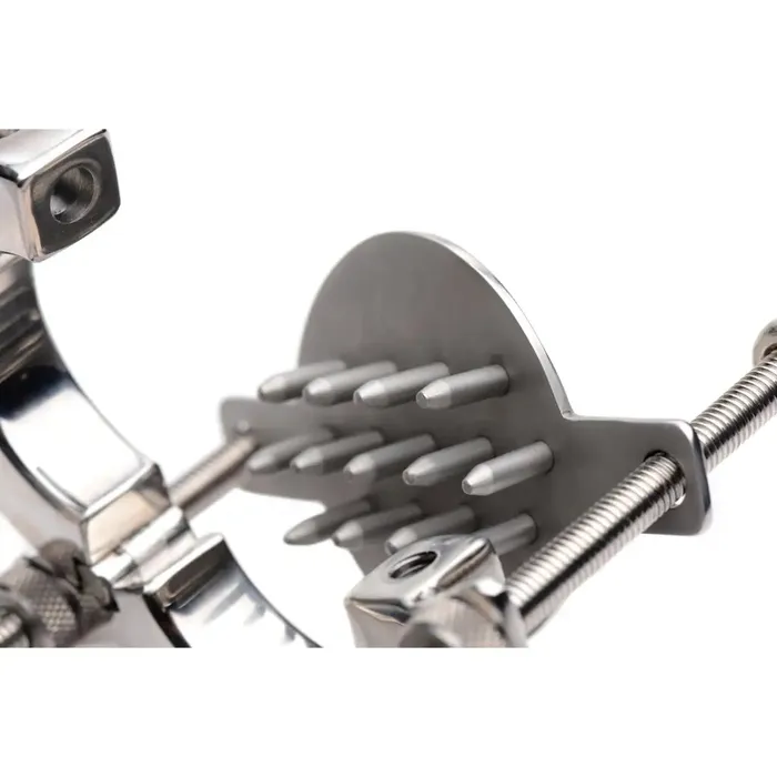 Master Series Male Sex Toys Stainless Steel Spiked Cbt Ball Stretcher And Crusher Master Series Male Sex Toys Stainless Steel Spiked Cbt Ball Stretcher And Crusher