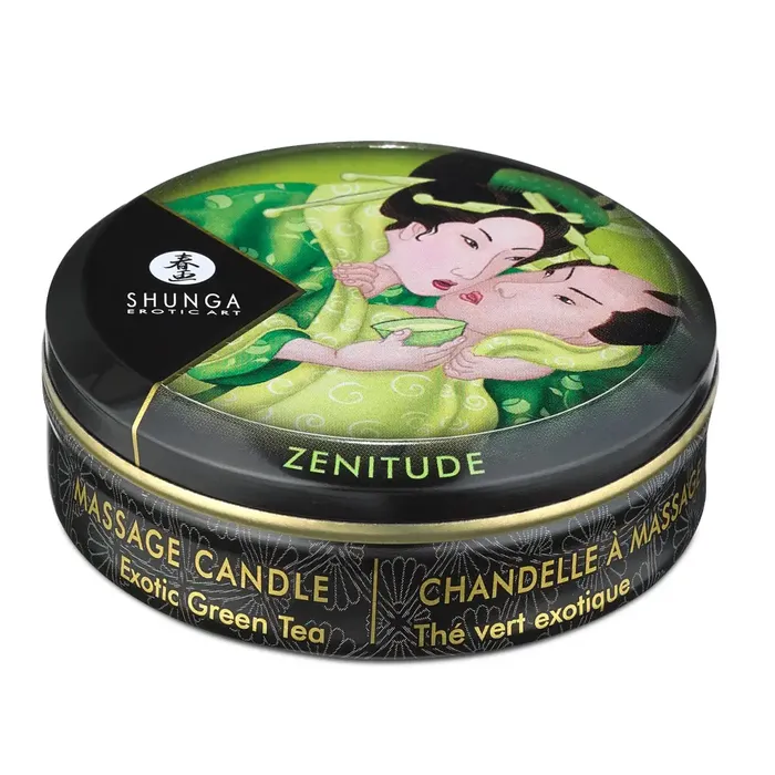 Mini Massage Candle Zenitude Exotic Green Tea 1 Oz Shunga Couples