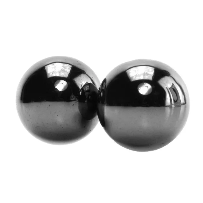 Nasstoys Dildos NenWa Magnetic Hematite Balls in Black
