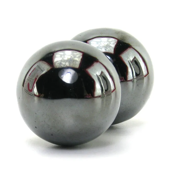 Nasstoys Dildos NenWa Magnetic Hematite Balls in Black
