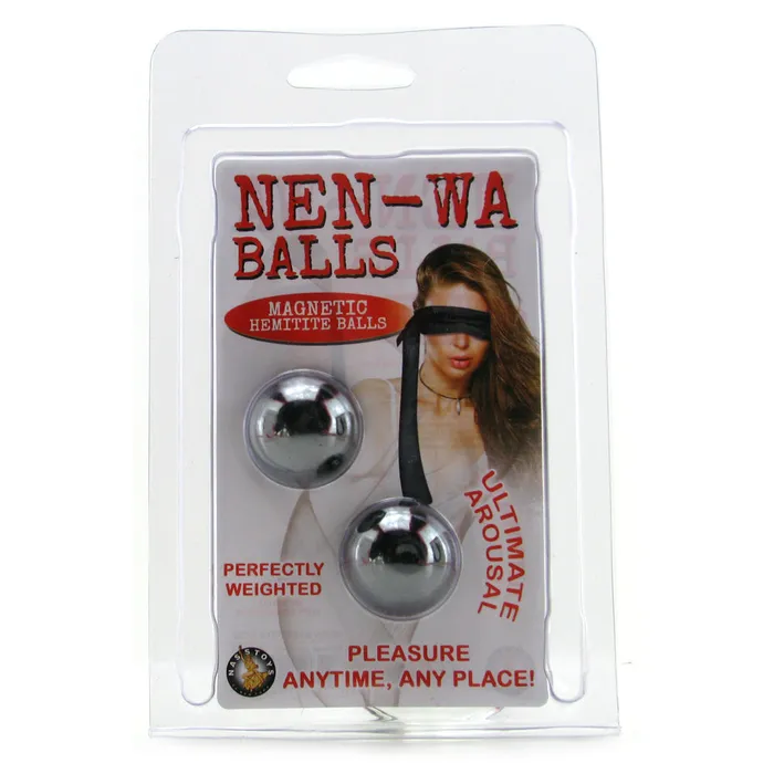 Nasstoys Dildos NenWa Magnetic Hematite Balls in Black