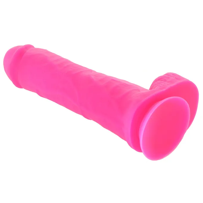 Neo Elite 11 Inch Silicone Ballsy Dildo in Pink Blush Dildos Neo Elite 11 Inch Silicone Ballsy Dildo in Pink Blush Dildos