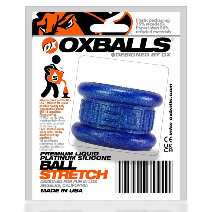 Neo Short Ballstretcher Blueballs OXBALLS Female Sex Toys Neo Short Ballstretcher Blueballs OXBALLS Female Sex Toys