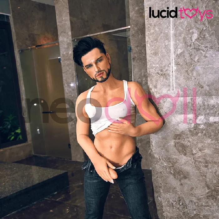 Neodoll Racy Kevin Male Silicone TPE Hybrid Sex Doll 162cm Tan 24cm Penis Neodoll Male Sex Toys Neodoll Racy Kevin Male Silicone TPE Hybrid Sex Doll 162cm Tan 24cm Penis Neodoll Male Sex Toys