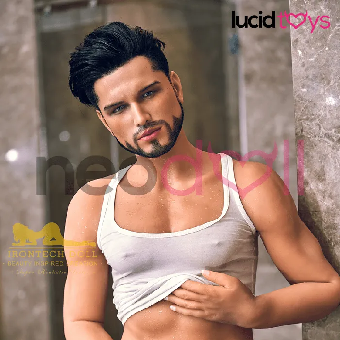 Neodoll Racy Kevin Male Silicone TPE Hybrid Sex Doll 162cm Tan 24cm Penis Neodoll Male Sex Toys Neodoll Racy Kevin Male Silicone TPE Hybrid Sex Doll 162cm Tan 24cm Penis Neodoll Male Sex Toys