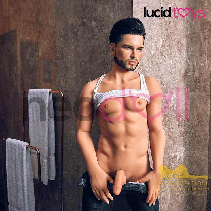 Neodoll Racy Kevin Male Silicone TPE Hybrid Sex Doll 162cm Tan 24cm Penis Neodoll Male Sex Toys Neodoll Racy Kevin Male Silicone TPE Hybrid Sex Doll 162cm Tan 24cm Penis Neodoll Male Sex Toys