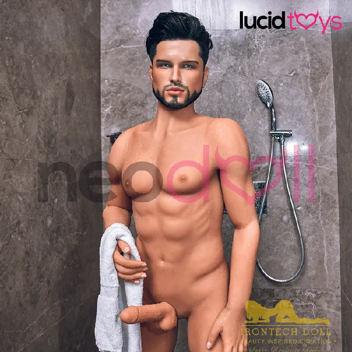 Neodoll Racy Kevin Male Silicone TPE Hybrid Sex Doll 162cm Tan 24cm Penis Neodoll Male Sex Toys Neodoll Racy Kevin Male Silicone TPE Hybrid Sex Doll 162cm Tan 24cm Penis Neodoll Male Sex Toys