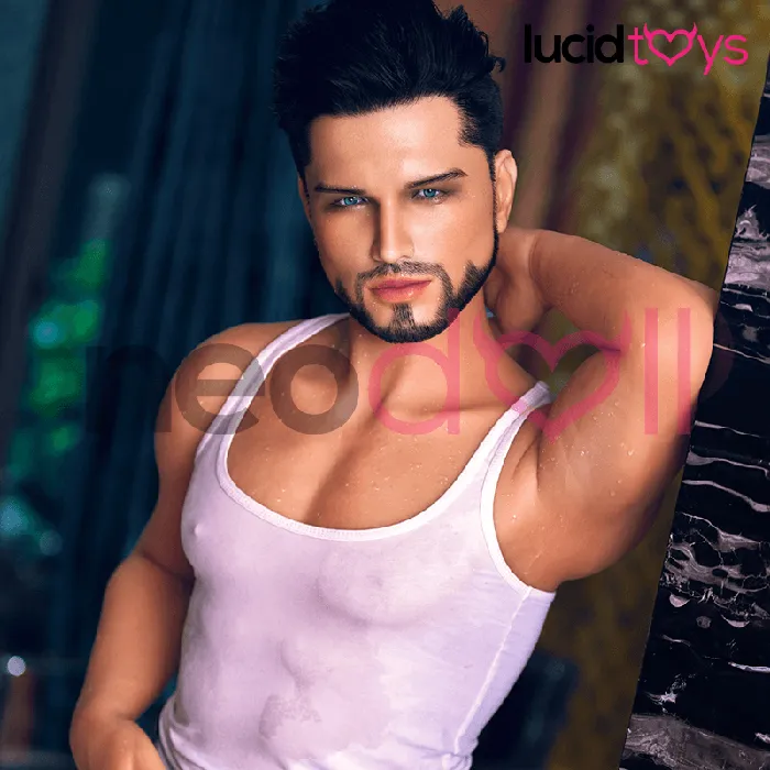 Neodoll Racy Kevin Male Silicone TPE Hybrid Sex Doll 162cm Tan 24cm Penis Neodoll Male Sex Toys Neodoll Racy Kevin Male Silicone TPE Hybrid Sex Doll 162cm Tan 24cm Penis Neodoll Male Sex Toys