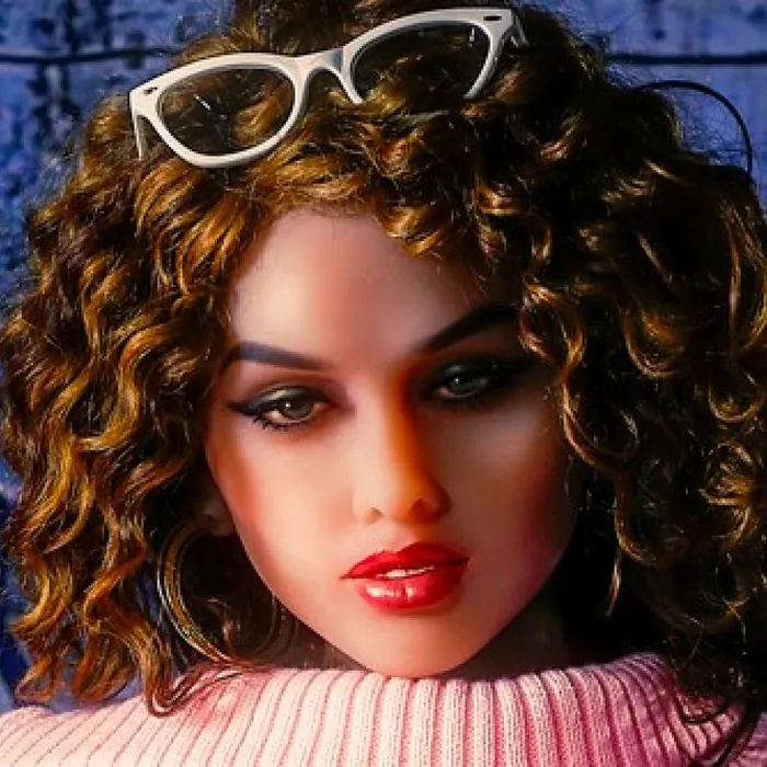 Neodoll Racy Selina Sex Doll Head M16 Compatible Light Brown Irontech Doll Male Sex Toys