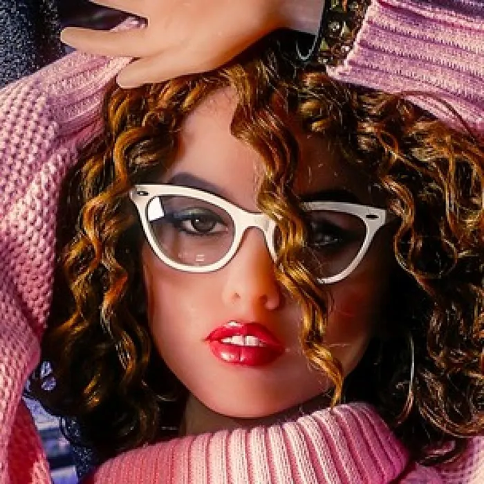 Neodoll Racy Selina Sex Doll Head M16 Compatible Light Brown Irontech Doll Male Sex Toys