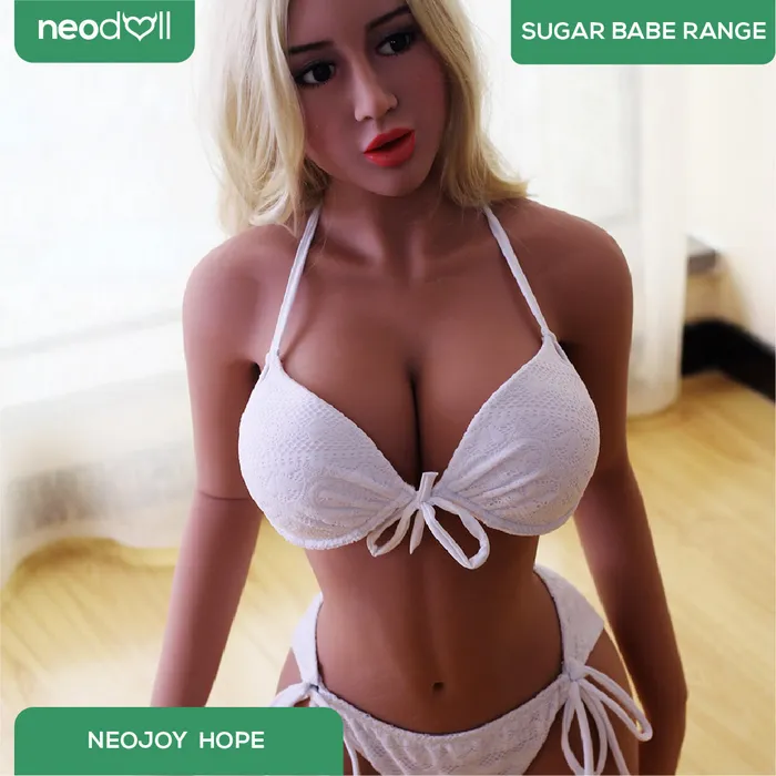 Neodoll Sugar Babe Male Sex Toys Neodoll Sugar babe Hope Realistic Sex Doll Gel Breast Uterus 158cmTan