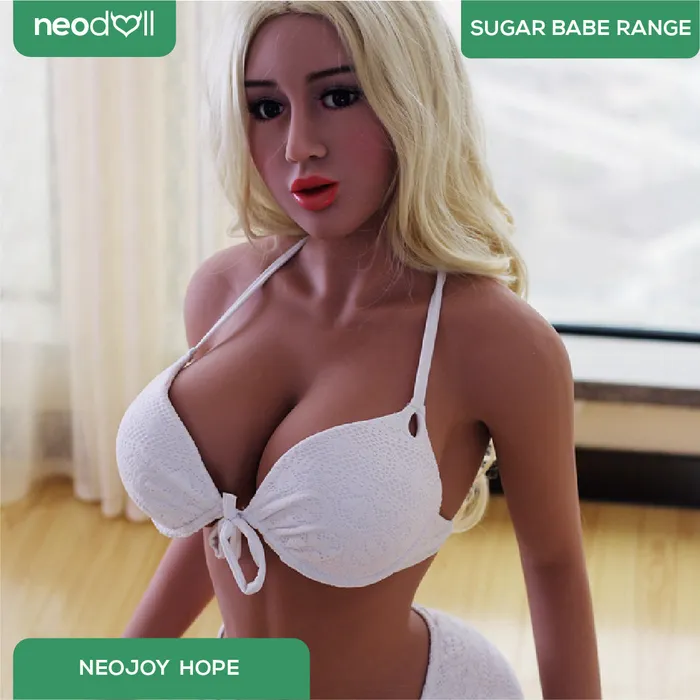 Neodoll Sugar Babe Male Sex Toys Neodoll Sugar babe Hope Realistic Sex Doll Gel Breast Uterus 158cmTan
